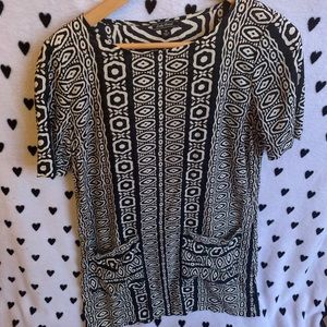 Lucky brand printed dress